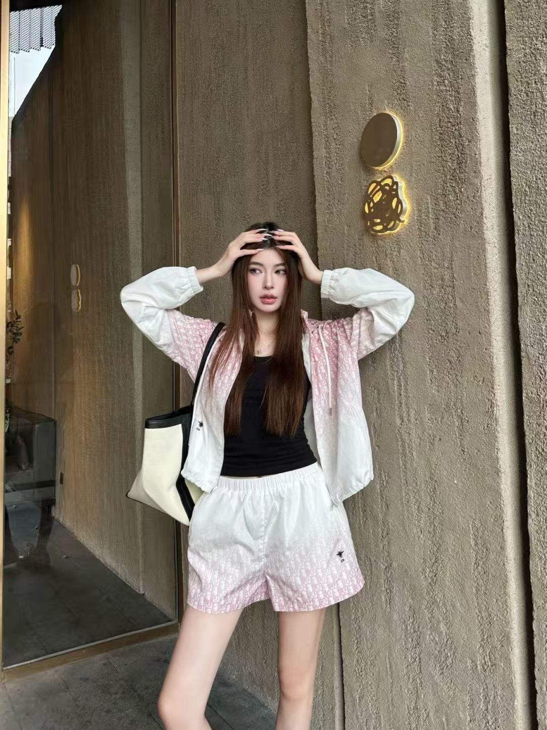 LVプリント 日よけショートパンツ ＋ ジャケット【50％割引+送料無料】