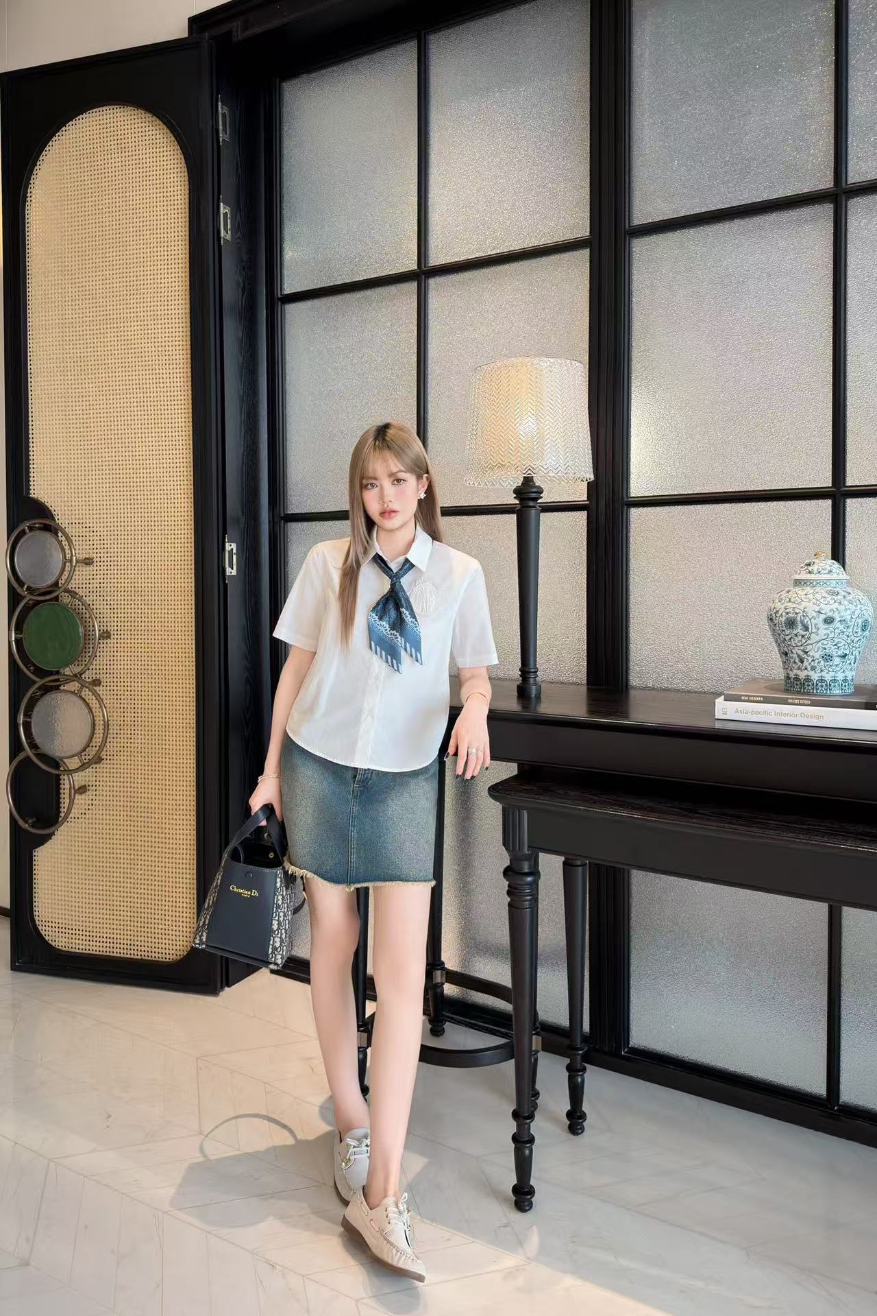 DI0Rネクタイとシャツ【50％割引+送料無料】