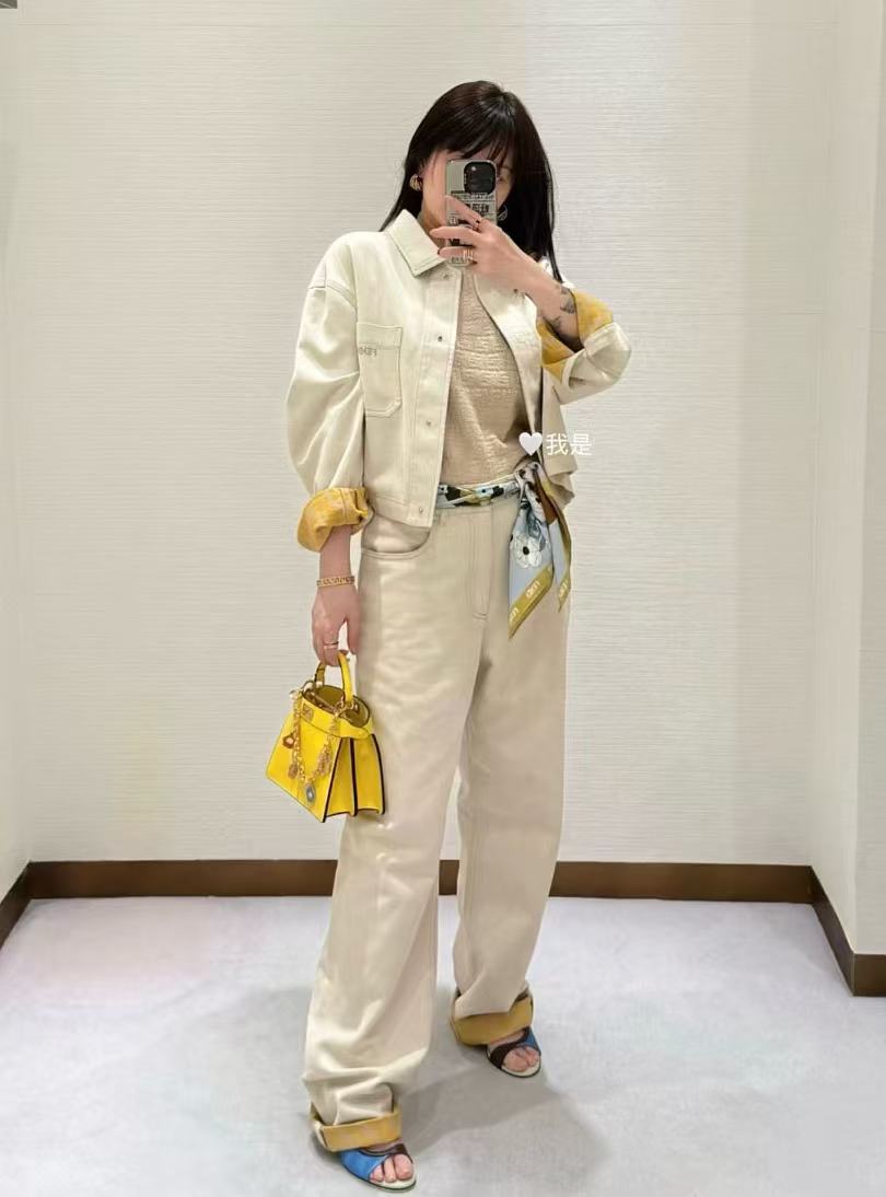 FENDI デニムトラウザーズ ＋ ジャケット【50％割引+送料無料】