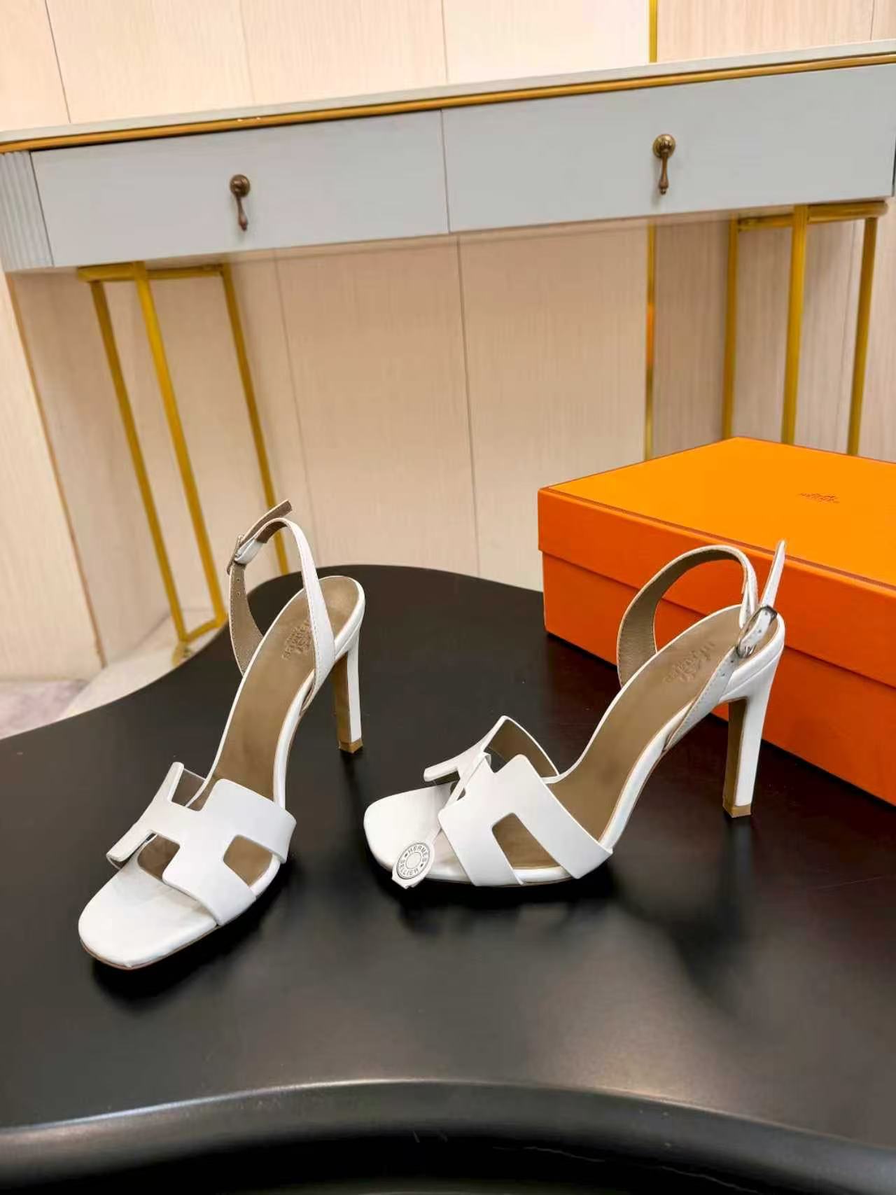 HERME5高品質の牛革製ハイヒール【50％割引+送料無料】