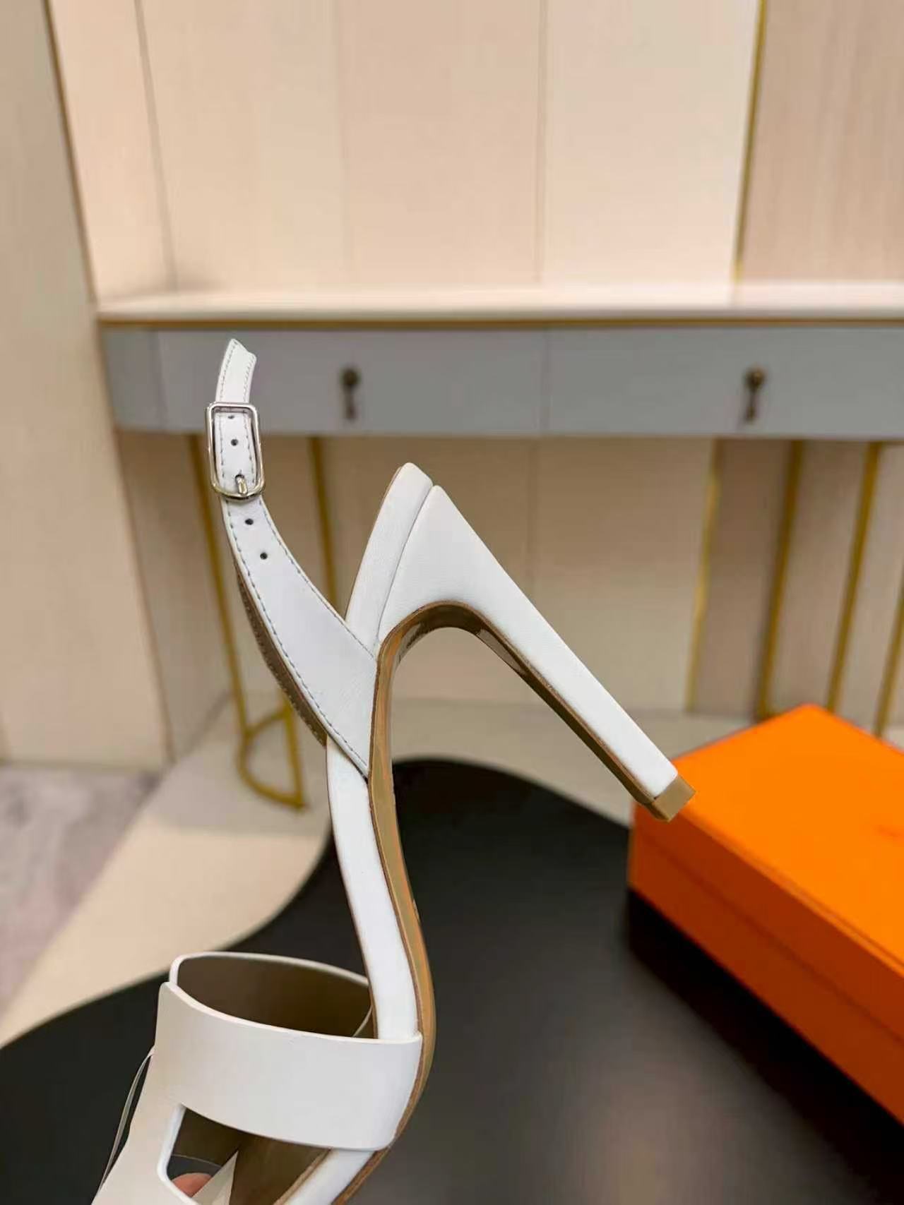 HERME5高品質の牛革製ハイヒール【50％割引+送料無料】