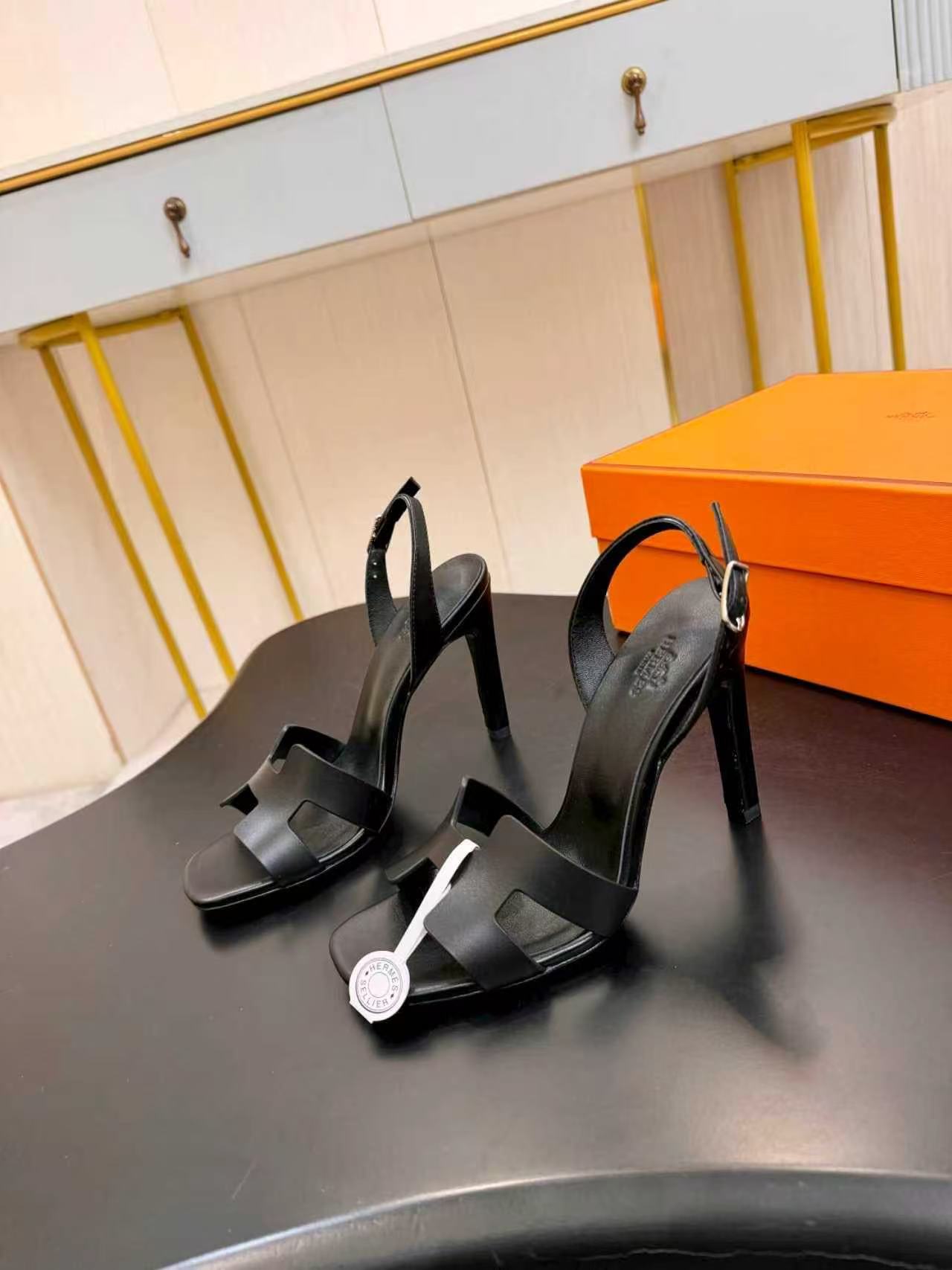 HERME5高品質の牛革製ハイヒール【50％割引+送料無料】