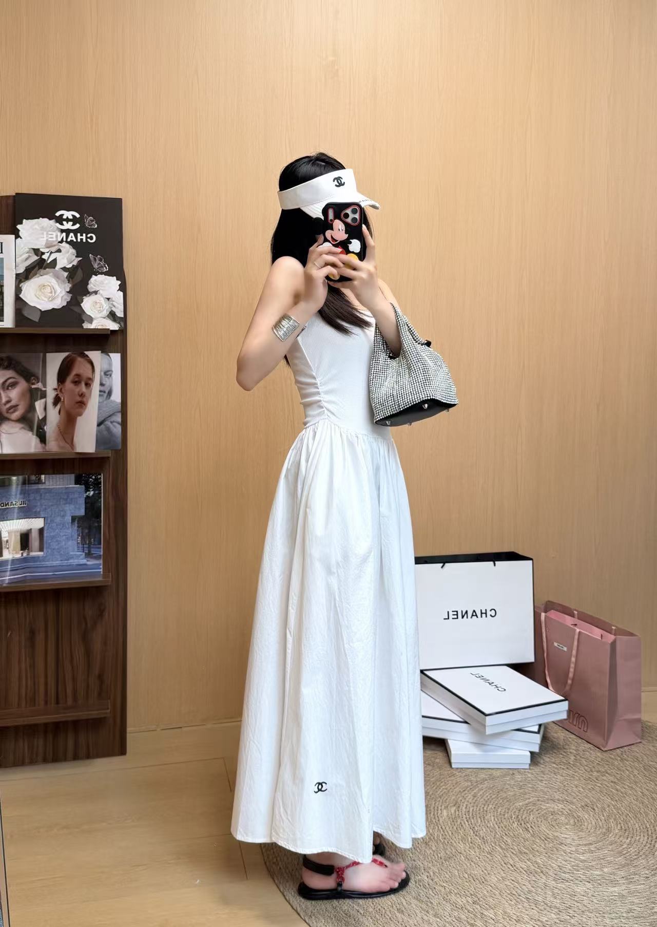 CHANE1 ダブルC ベストドレス【50％割引+送料無料】