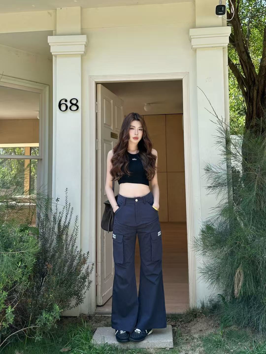 M1UM1U ポケット付きカジュアルパンツ【50％割引+送料無料】