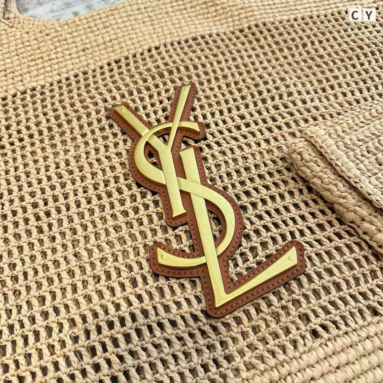 YSL ウーブン ショッピングバッグ【50％割引+送料無料】