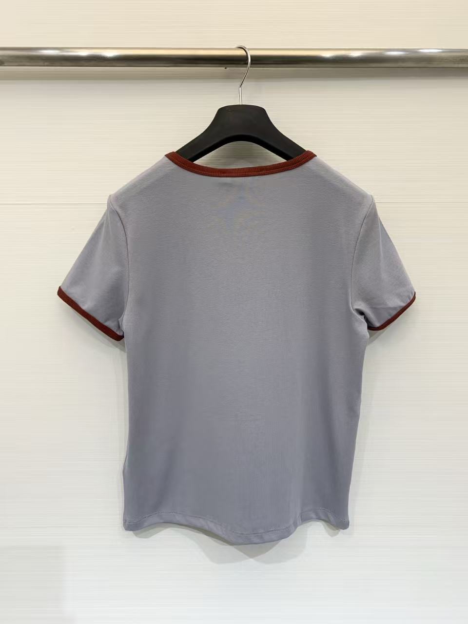 PR4DA トライアングルロゴ入りカラーブロックTシャツ【50％割引+送料無料】