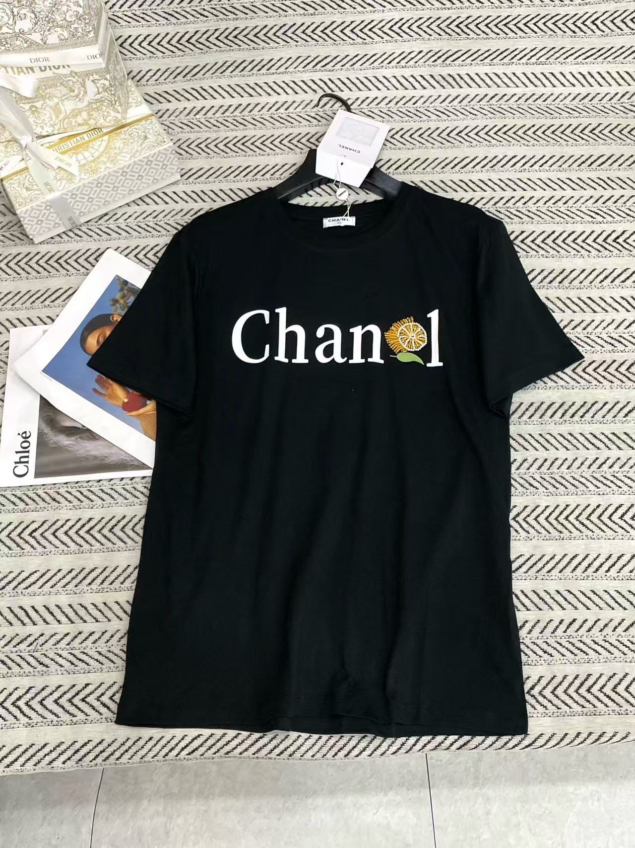 CHANE1 オレンジレターTシャツ【50％割引+送料無料】