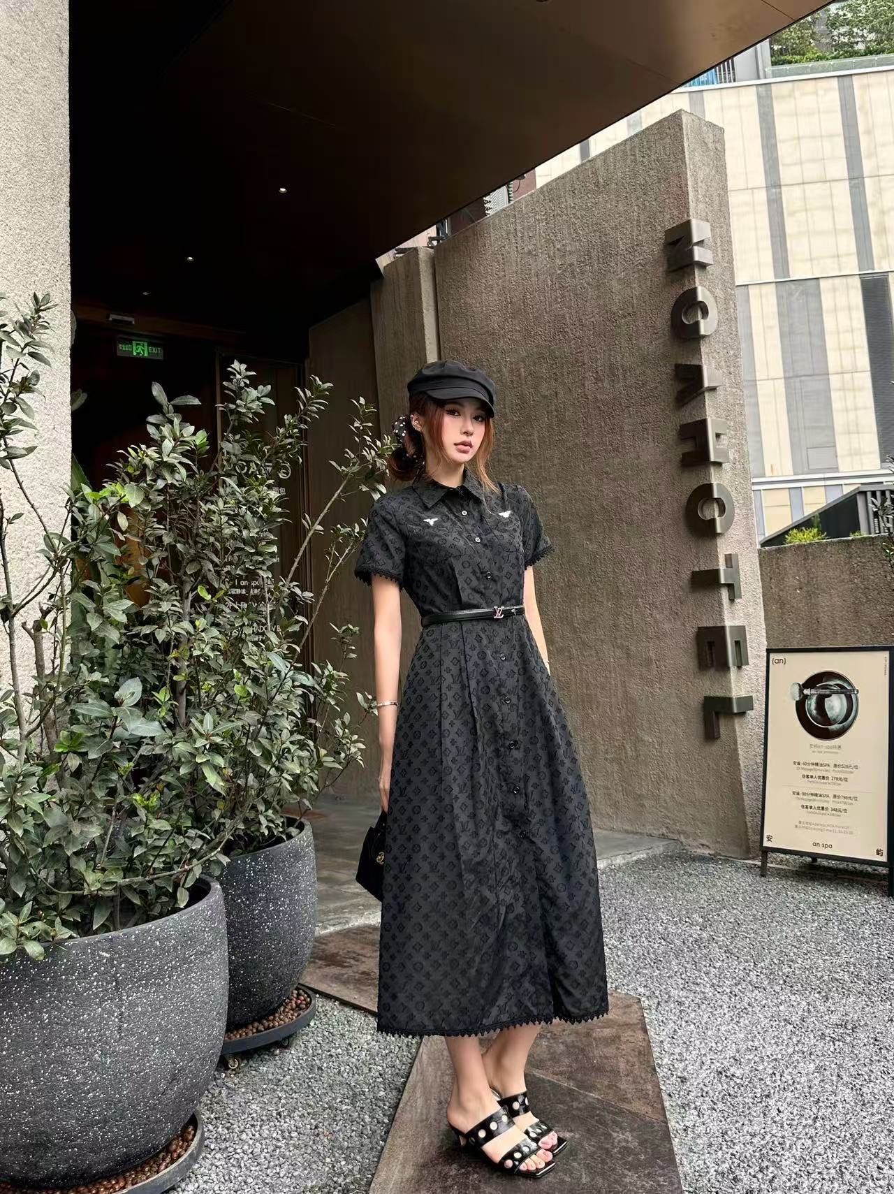 LV ジャカード ドレス【50％割引+送料無料】
