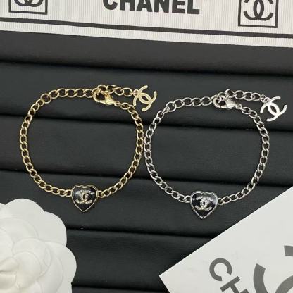 CHANE1 ダブルCハートブレスレット【50％割引+送料無料】