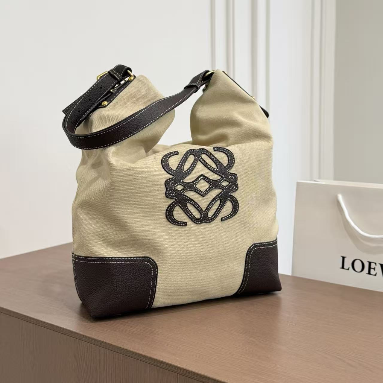 L0WEW キャンバストートバッグ【50％割引+送料無料】