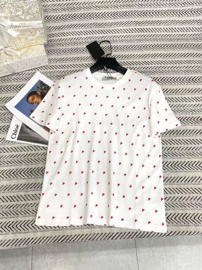 FEND1 レッドハートTシャツ【50％割引+送料無料】