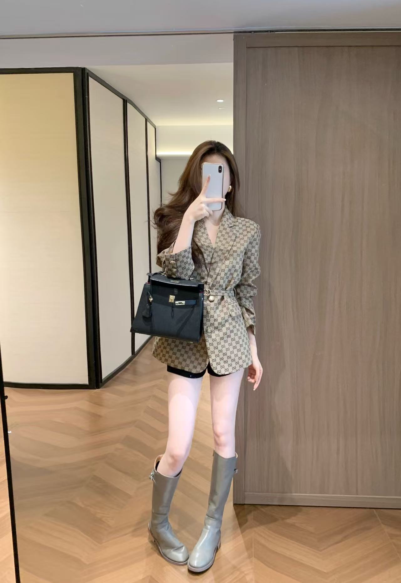 GUCCI ジャカードブレザー【50％割引+送料無料】