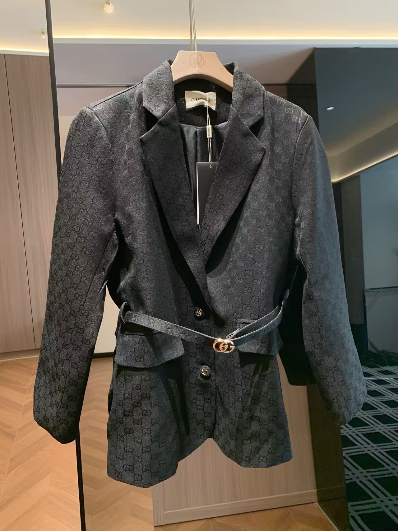 GUCCI ジャカードブレザー【50％割引+送料無料】