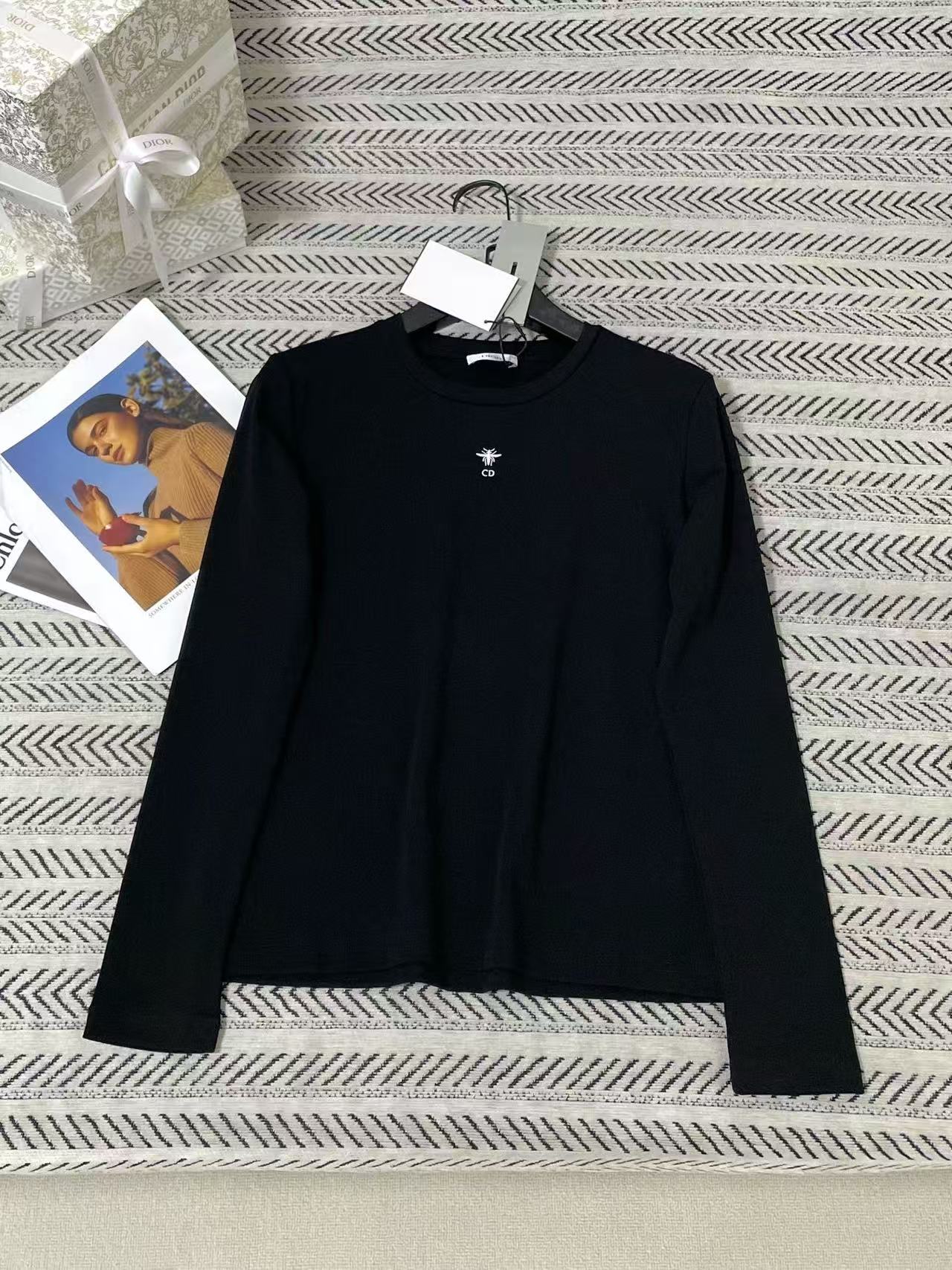 DIOR CD ミニマリスト 長袖Tシャツ【50％割引+送料無料】