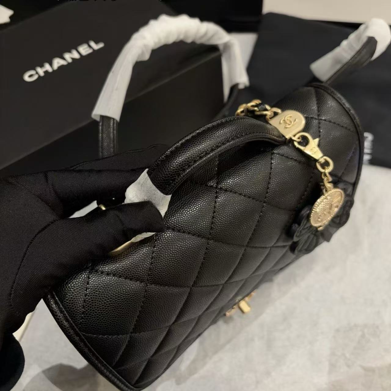 CHANE1 レザークローバーバックパック【50％割引+送料無料】
