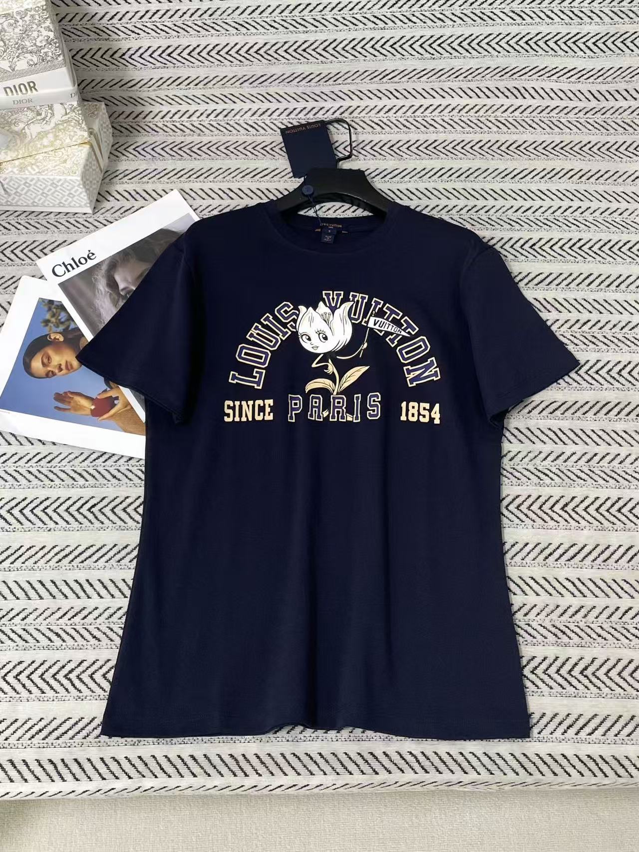LV カートゥーンレター Tシャツ【50％割引+送料無料】