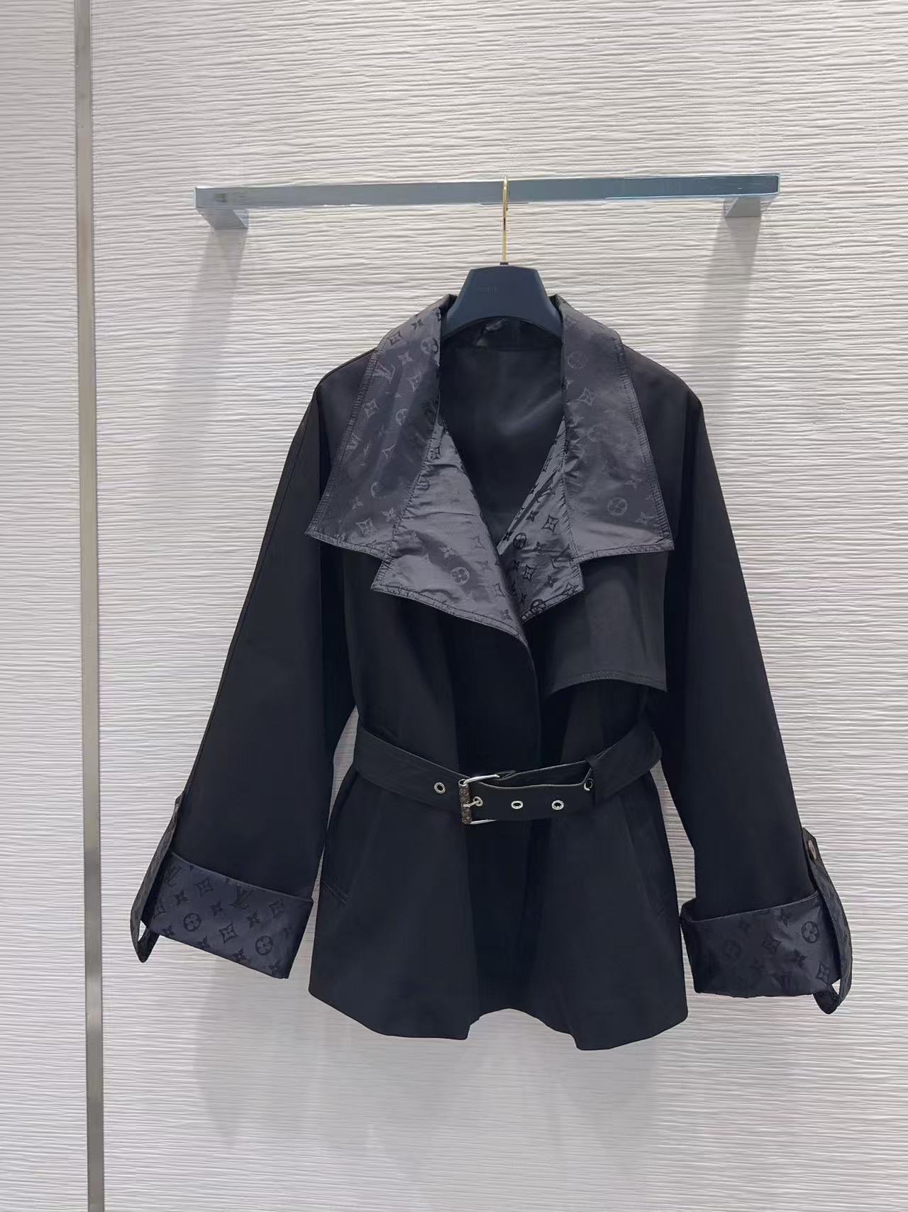LV ラペルジャケット（ウエストタイ付き）【50％割引+送料無料】