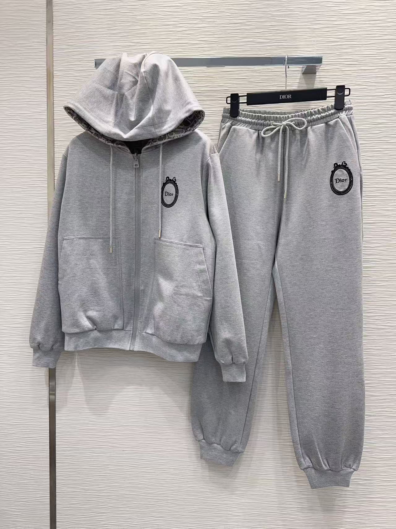 DIOR リバーシブル ジップアップジャケット＆パンツ セットアップ【50％割引+送料無料】