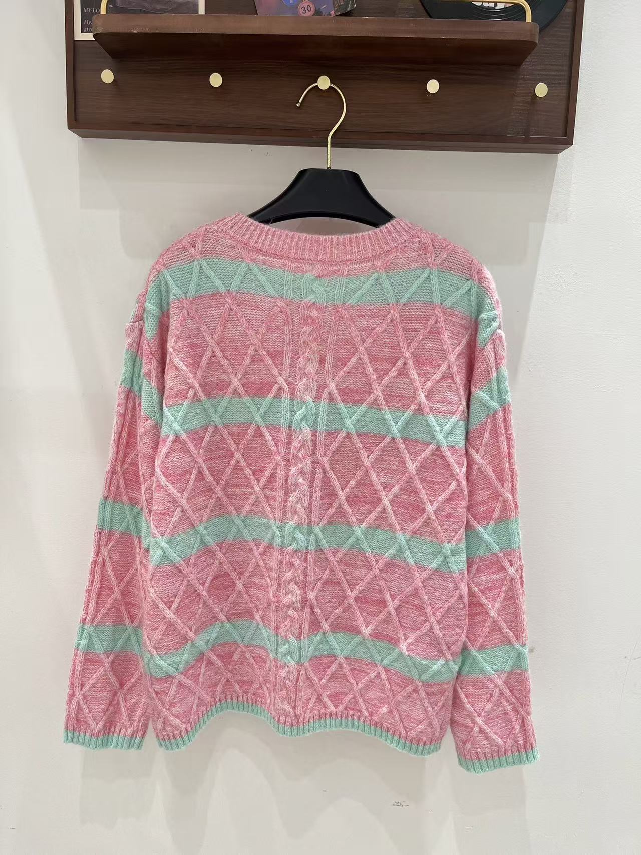 M1UM1U カラフルなウールセーター【50％割引+送料無料】