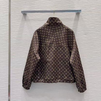 LV メタルボタン・プリントジャケット【50％割引+送料無料】