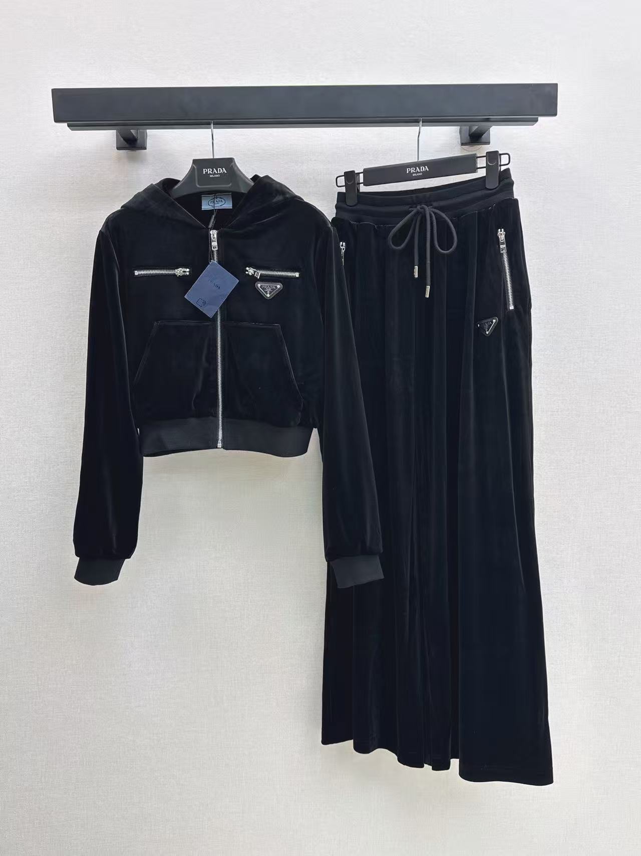 PR4DA ベルベットジャケット＆パンツ ツーピースセット【50％割引+送料無料】