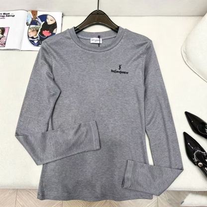 YSL シンプルロゴTシャツ【50％割引+送料無料】