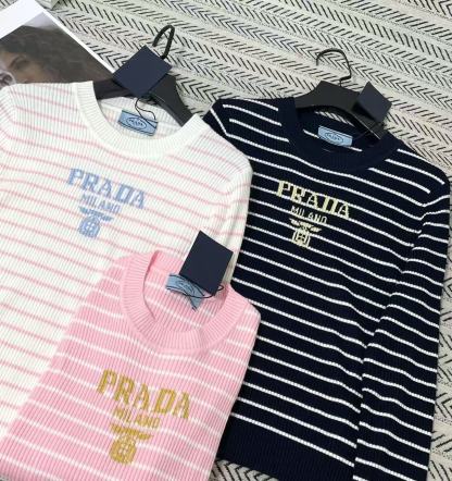 PR4DA ストライプレターセーター【50％割引+送料無料】
