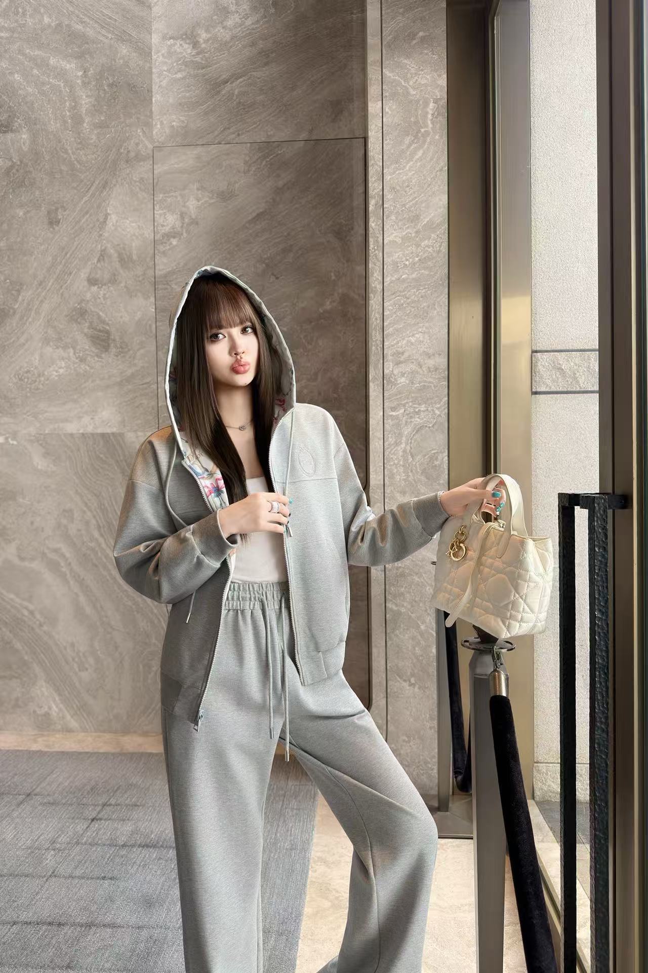 DIOR リバーシブルジャケット＆パンツ セットアップ【50％割引+送料無料】