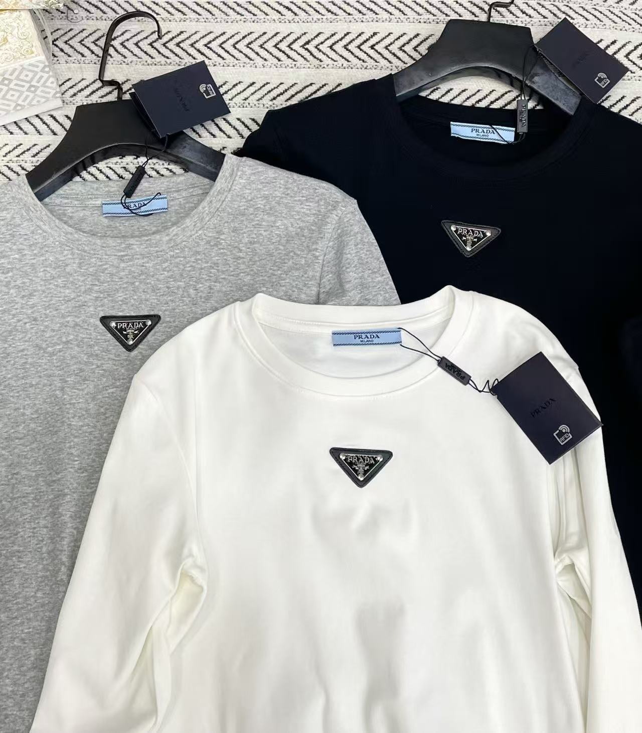 PR4DA トライアングルロゴ長袖Tシャツ【50％割引+送料無料】