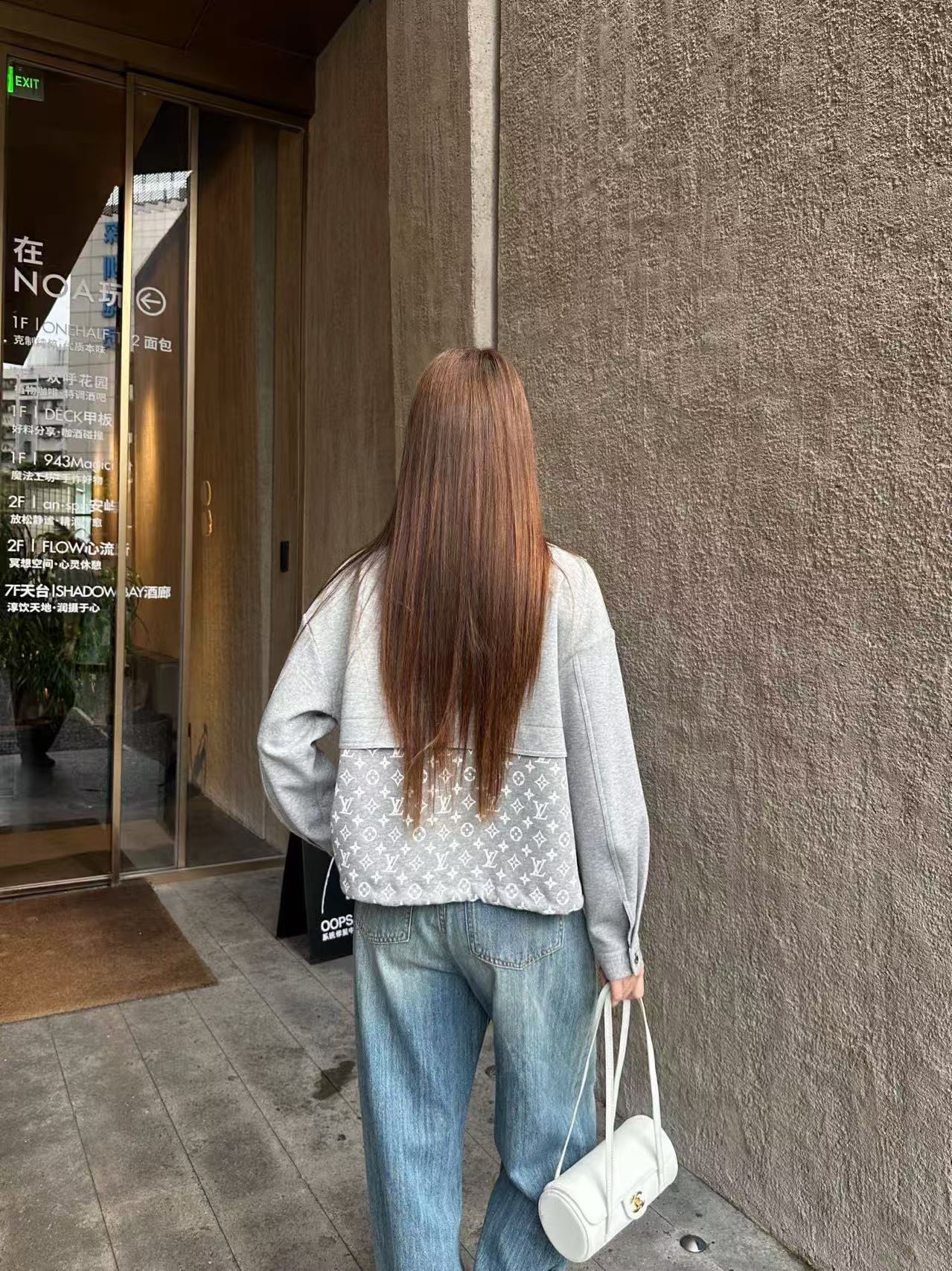 LV ジップアップ・プリントジャケット【50％割引+送料無料】