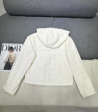 DIOR ハイクオリティ・チェック柄フード付きアウター【50％割引+送料無料】