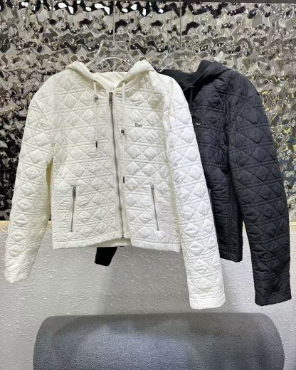 DIOR ハイクオリティ・チェック柄フード付きアウター【50％割引+送料無料】