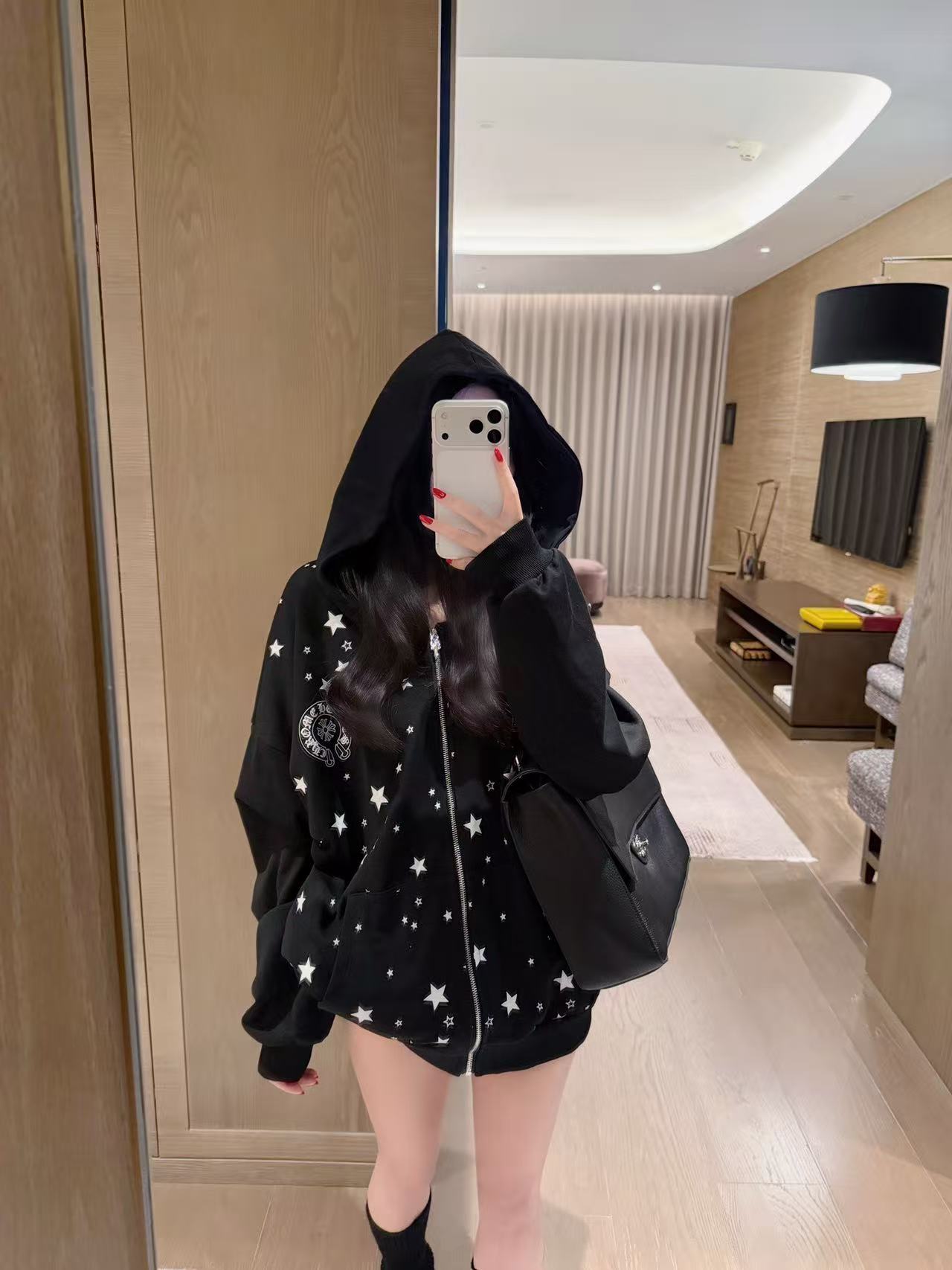 Chrome Hearts 五角形スター フーディー【50％割引+送料無料】