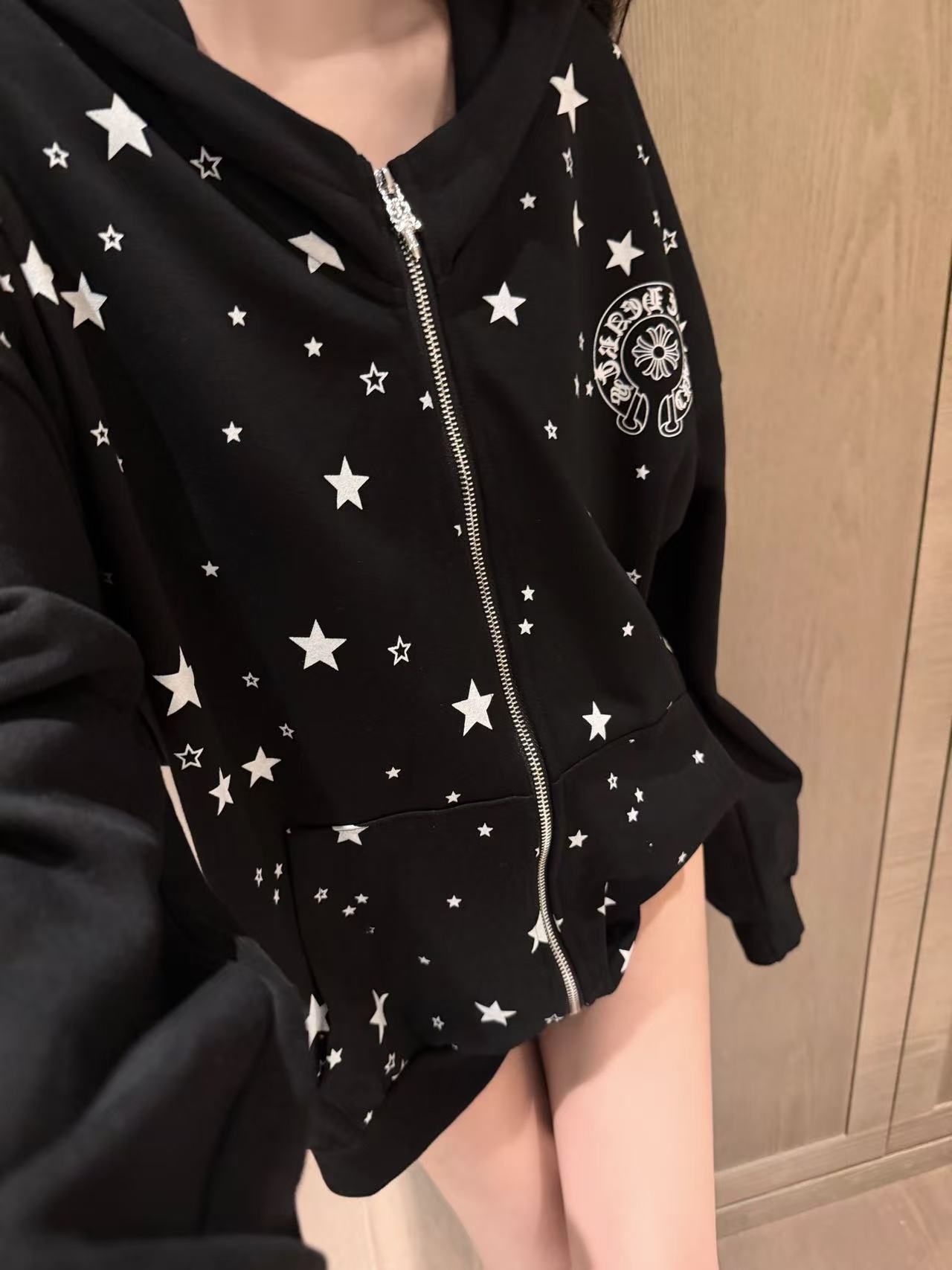Chrome Hearts 五角形スター フーディー【50％割引+送料無料】