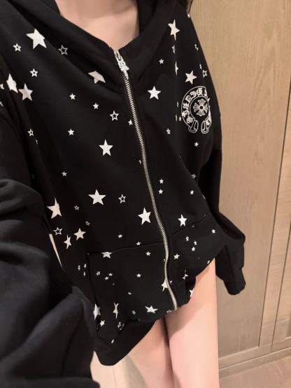 Chrome Hearts 五角形スター フーディー【50％割引+送料無料】