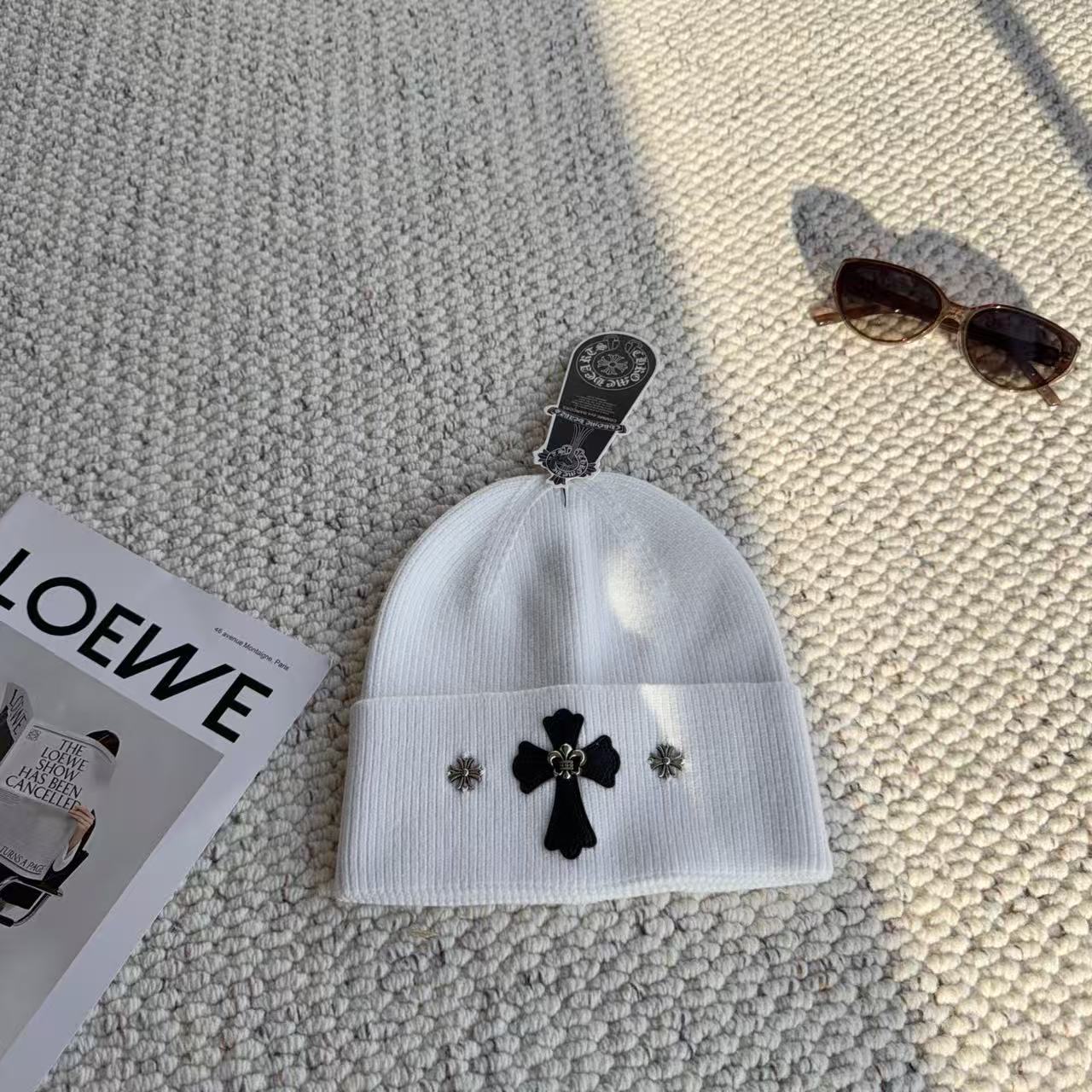 Chrome Hearts ウールニット帽【50％割引+送料無料】