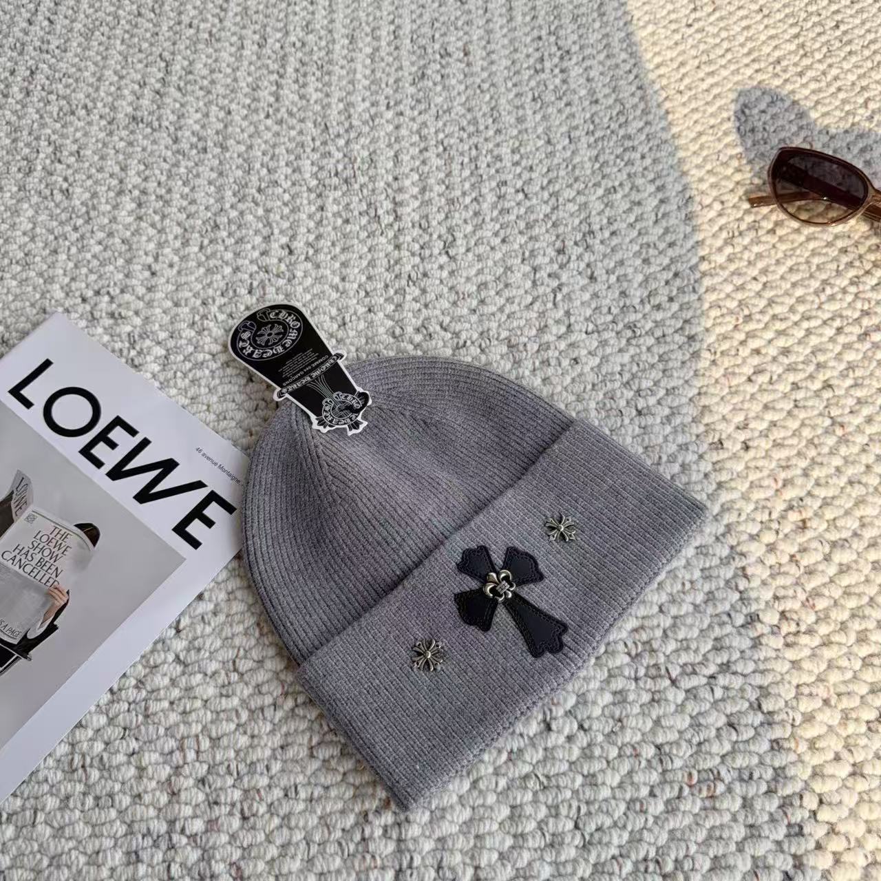 Chrome Hearts ウールニット帽【50％割引+送料無料】