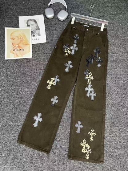 Chrome Hearts 十字架デニムパンツ【50％割引+送料無料】