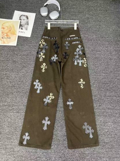 Chrome Hearts 十字架デニムパンツ【50％割引+送料無料】