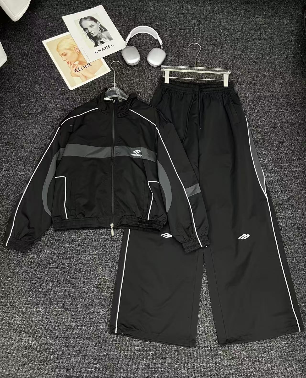 BALENC1AGAトレンチコート＋パンツのツーピースセット【50％割引+送料無料】