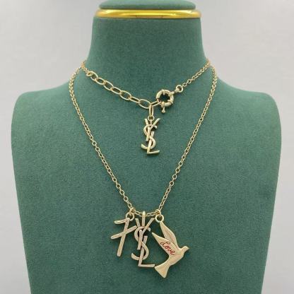 YSL 小鳥のネックレス【50％割引+送料無料】
