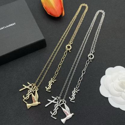 YSL 小鳥のネックレス【50％割引+送料無料】