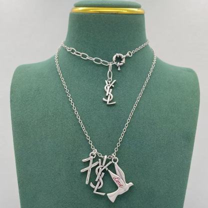 YSL 小鳥のネックレス【50％割引+送料無料】
