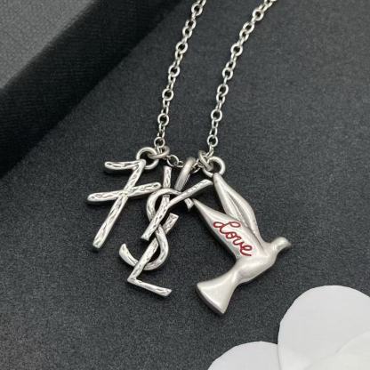 YSL 小鳥のネックレス【50％割引+送料無料】