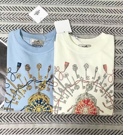 HERME5 プリント半袖Tシャツ【50％割引+送料無料】