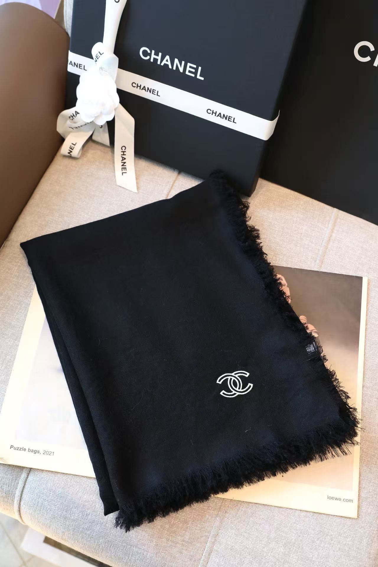 CHANE1 シンプルダブルCスカーフ【50％割引+送料無料】