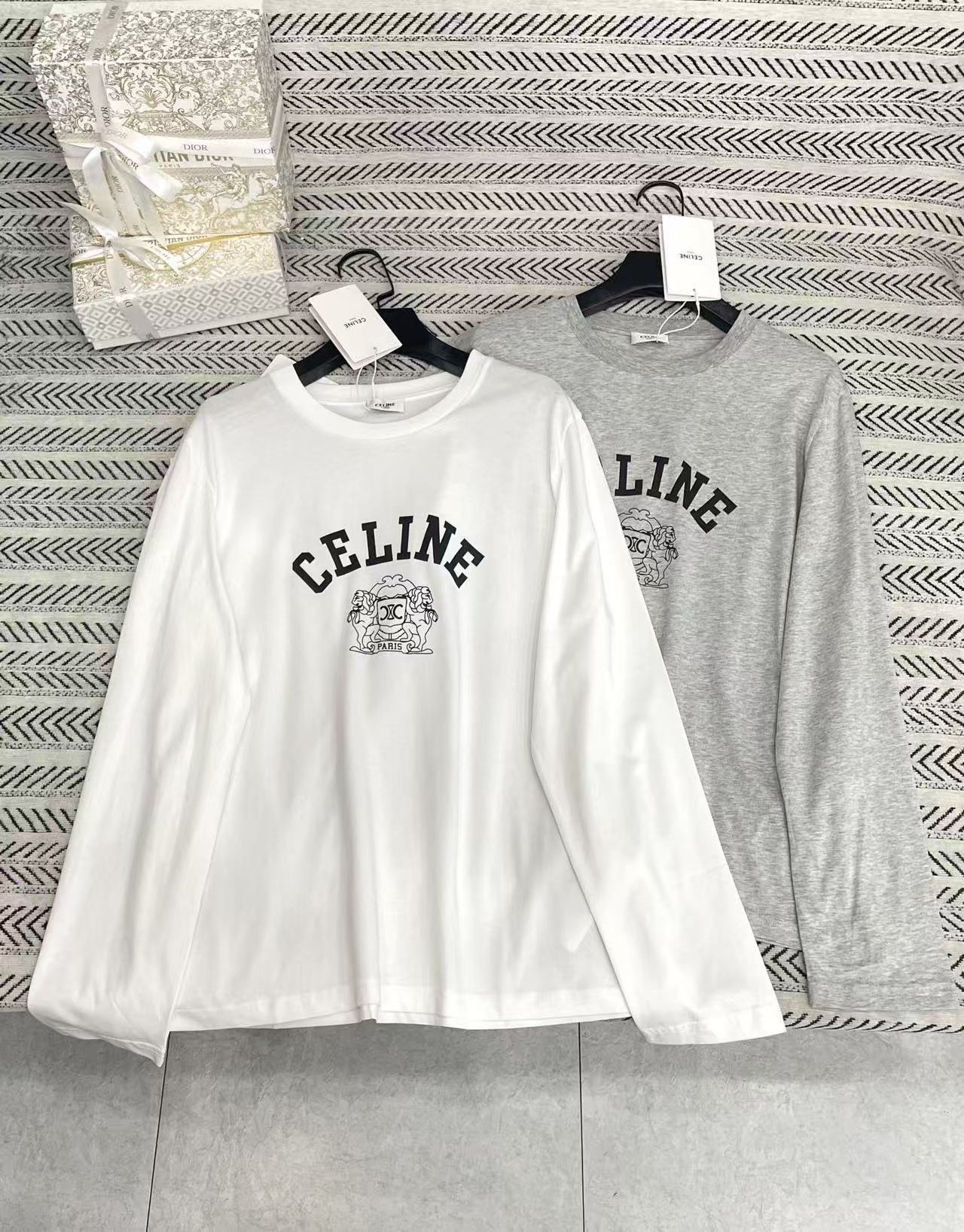 CEL1NE レター長袖Tシャツ【50％割引+送料無料】