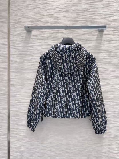 DIOR プリント入りフード付きジャケット【50％割引+送料無料】