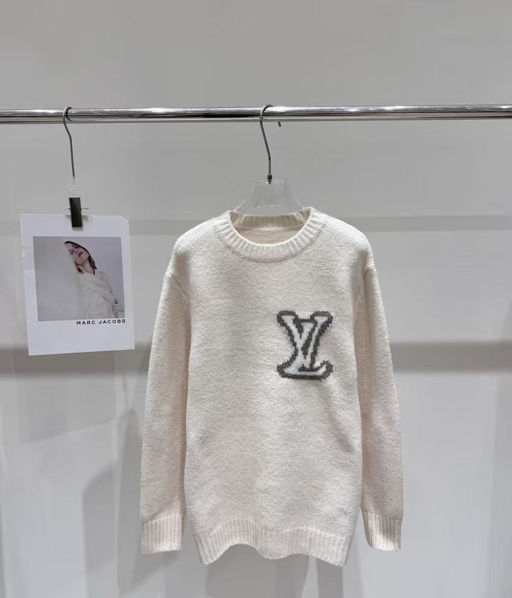 LV シンプルロゴセーター【50％割引+送料無料】
