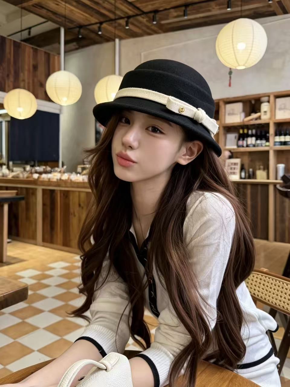 CHANE1 秋冬ウールハット【50％割引+送料無料】